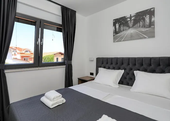 K1-penthouse With Sea View And Heated Pool Appartement